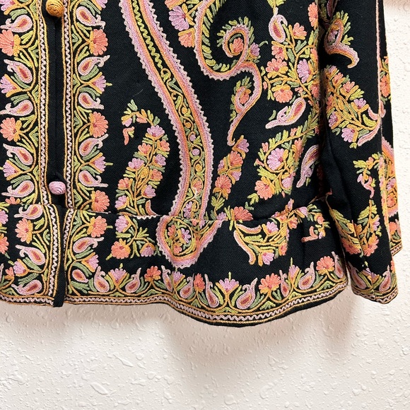 Embroidered Wool Jacket - Picture 7 of 7